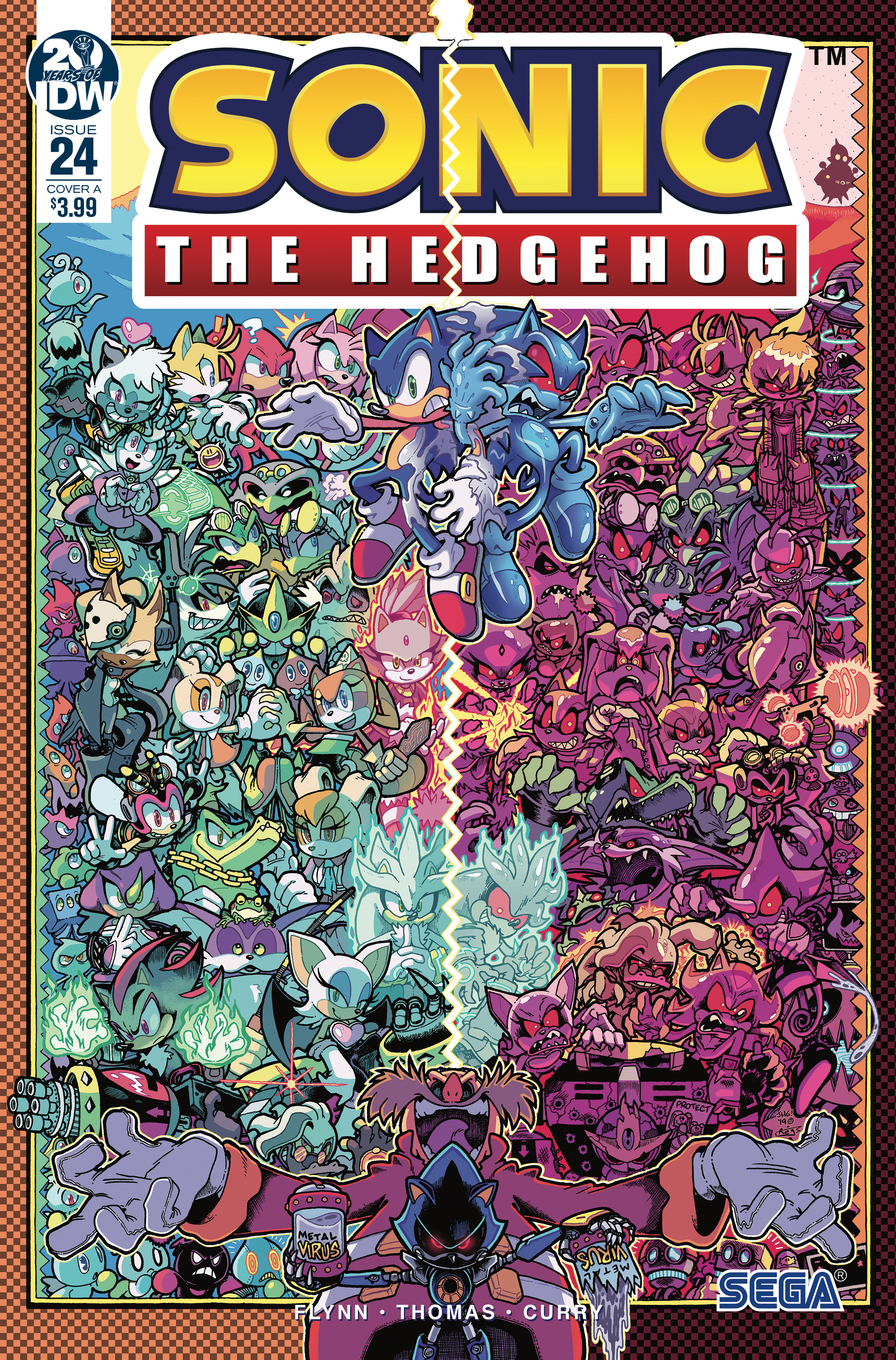 Idw Sonic The Hedgehog Issue 24 Sonic News Network Fandom