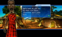 Kwami on the Wii/PlayStation 2 version of Sonic Unleashed.