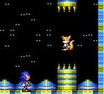 Sonic finds Tails