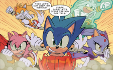 IDW58 Sonic with Team