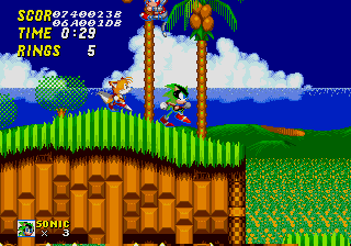 Sonic 3 Standing Sprite HD Remaster