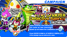 Sonic Runners Chaotix Event