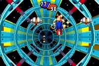 Sonic in Special Stage 6