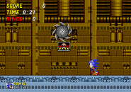 Lucha contra Silver Sonic