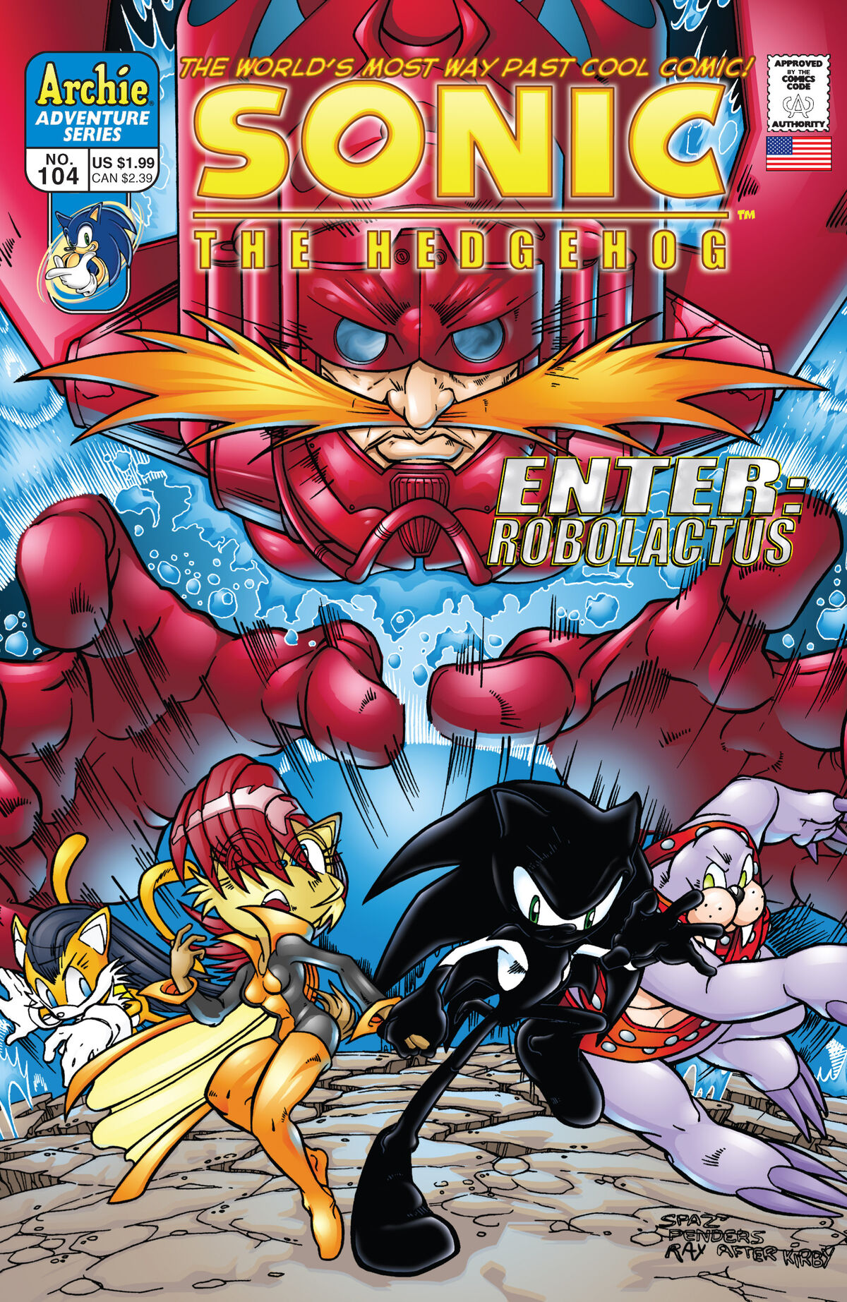 Archie Sonic the Hedgehog Issue 104 | Sonic Wiki Zone | Fandom