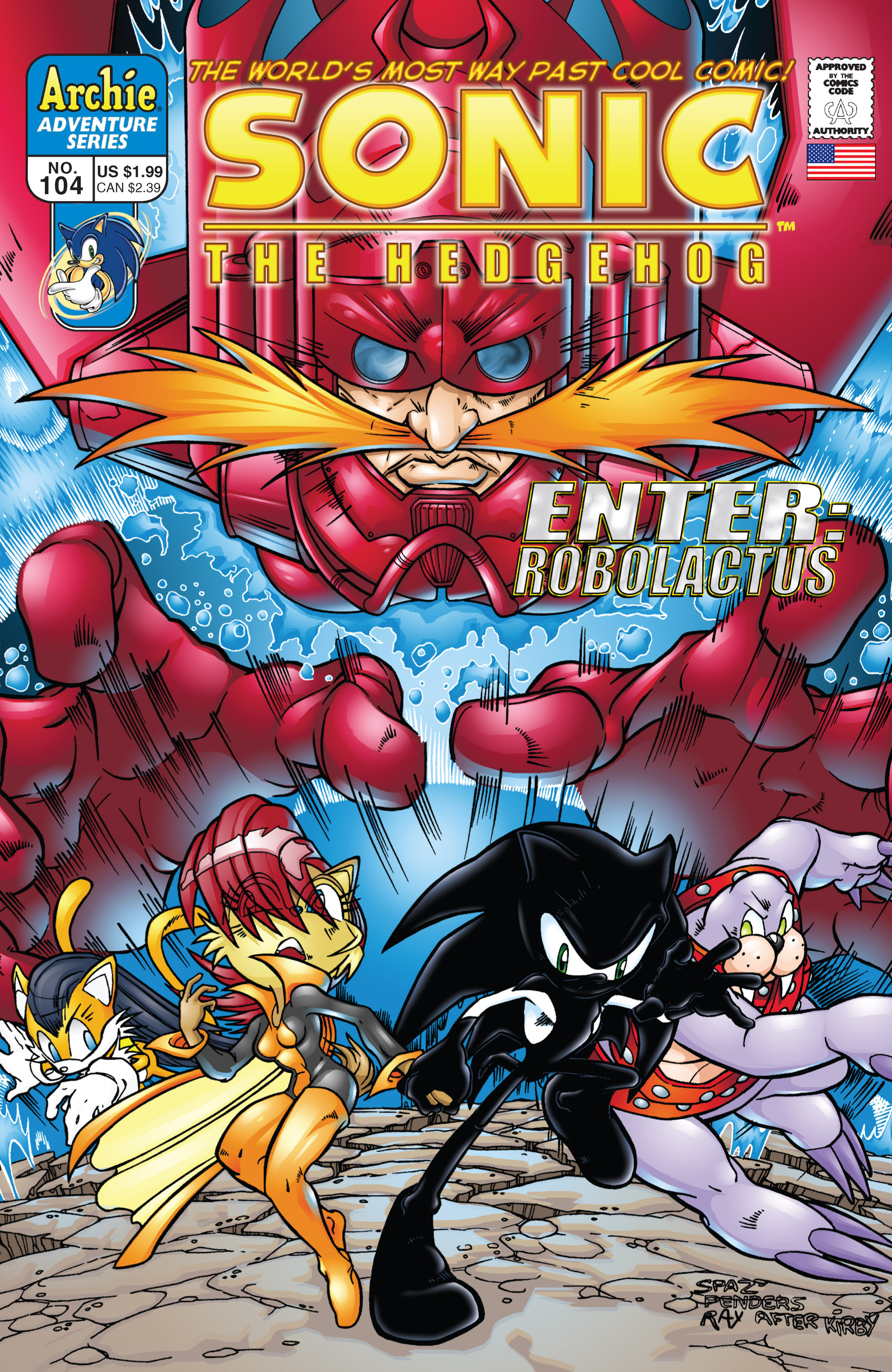 Hedgehogs Can't Swim: Sonic Universe: Issue 5