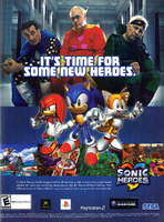 Sonic Heroes magazine
