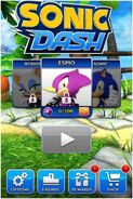 Espio in Sonic Dash (locked)