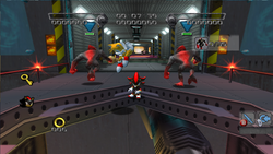 Shadow the Hedgehog Empty Dark Gauges