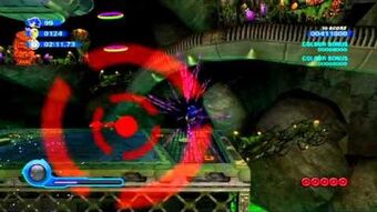 Sonic Colors DS - Asteroid Coaster Boss in 0:23:65 