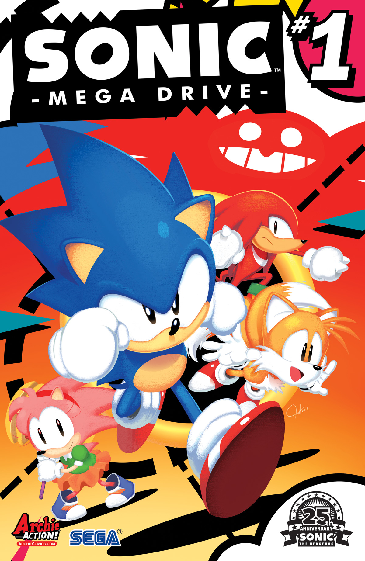 sonic mega drive comic