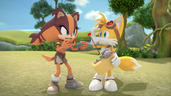 Tails and Sticks brickering