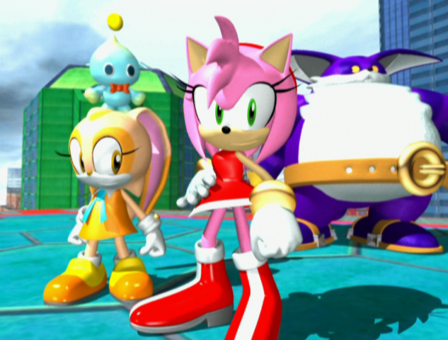 amy rose sonic heroes