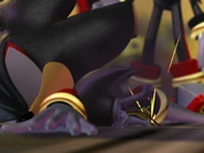 Un Androide Shadow roto.