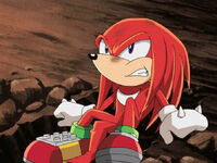 Knuckles got beat