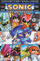 Sonic & Mega Man: Worlds Collide #12 - Comic Convention Cover