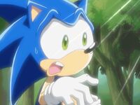 A New Start Sonic scared