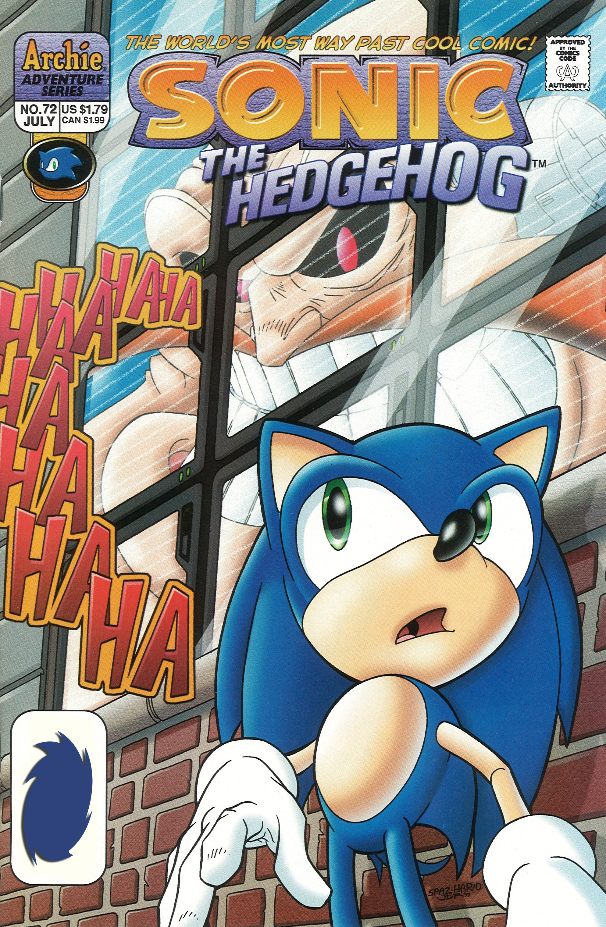 SONIC The HEDGEHOG Comic Book #139 October 2004 KNUCKLES & JULIE