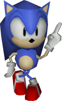 Memory card browser icon, Sonic Mega Collection Plus (PlayStation 2)