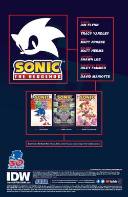 IDW Sonic #44 Cover A Revealed – SoaH City