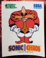 Hidden Valley Ranch sticker of Dr. Robotnik (US)