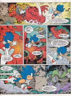 SONIC The HEDGEHOG Comic Book #138 September 2004 KNUCKLES JULIE