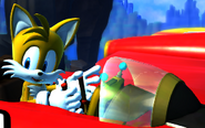 Tails with his Miles Electric in the Tornado in Sonic Generations.