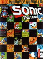Sonic the Comic #165 (September 1998). Art by Richard Elson and John M Burns.