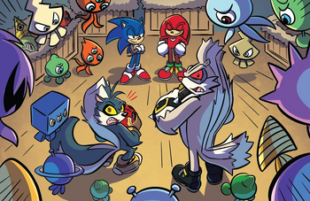 Super Metal Neo Sonic Icons 1/? From IDW STH #10.