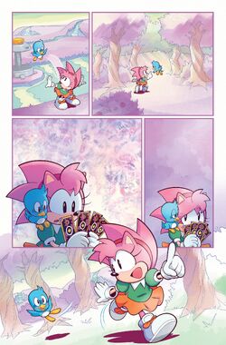 cohost! - Sonic the Hedgehog: Amy's 30th Anniversary Special Preview Pages