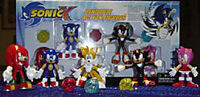 Sonic X Bendy Figures