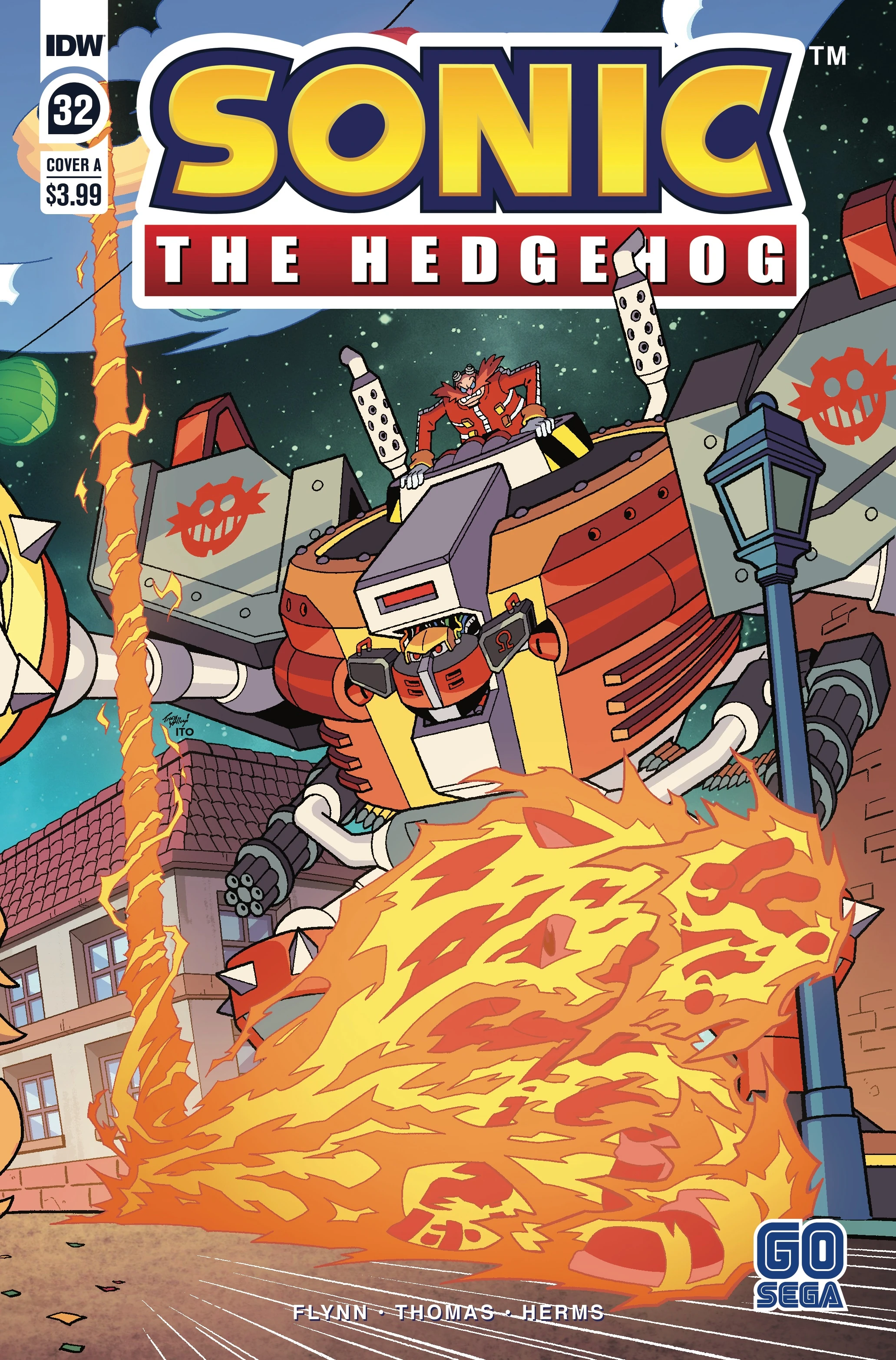 IDW Sonic the Hedgehog Issue 32 | Sonic 