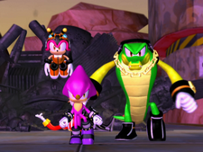 team Chaotix - Sonic modern figures #artwork