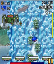 Mountain Zone boss (Sonic Jump)