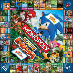 Monopoly Gamer Sonic The Hedgehog Edition Board Game 