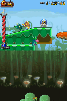 Sonic Rush Adventure Plant Kingdom