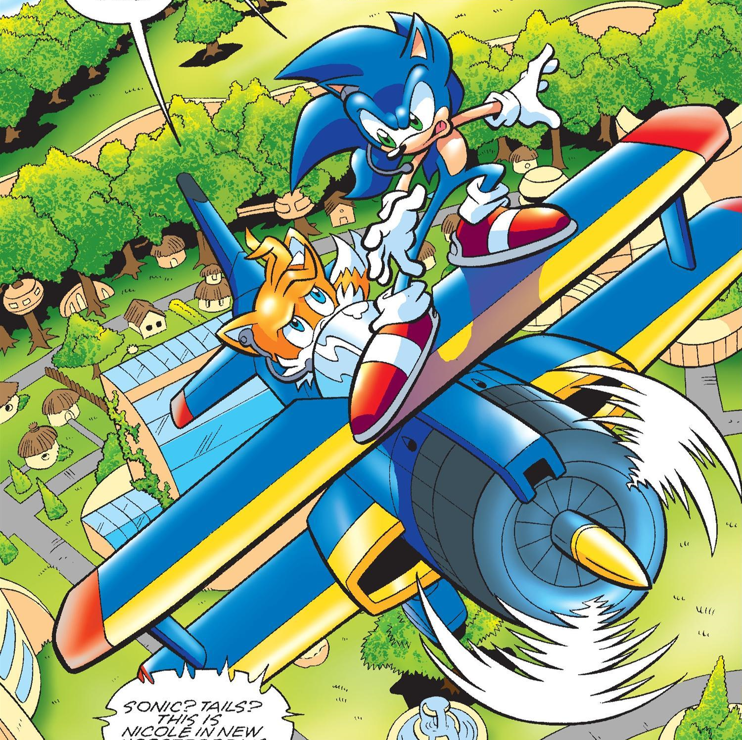 Hyper Tails (Archie), Sonic Wiki Zone