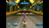 Blaze's Gravity Band is worn like a necklace.