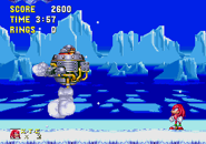 La batalla con Knuckles