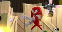 Knuckles and Bee Bot
