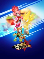 Marine, Super Sonic, and Burning Blaze-themed version