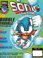 Sonic the Comic #83 (August 1996). Art by Carl Flint.