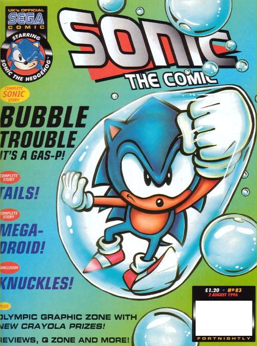  Sonic the Comic #1 VG ; Fleetway Quality comic book