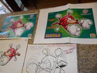 Concept artwork of Walk 'Em Sock 'Em Knuckles.