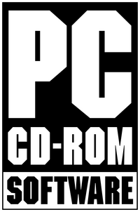 PC CD-ROM Software Logo