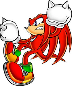 249746 - safe, artist:lucia88956289, classic sonic, knuckles the