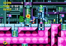 Tidal Tempest in the good future, from Sonic the Hedgehog CD.