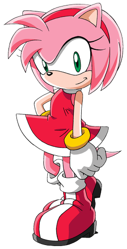 I looked Amy's hight on the fandom Sonic wiki and it says she's 2