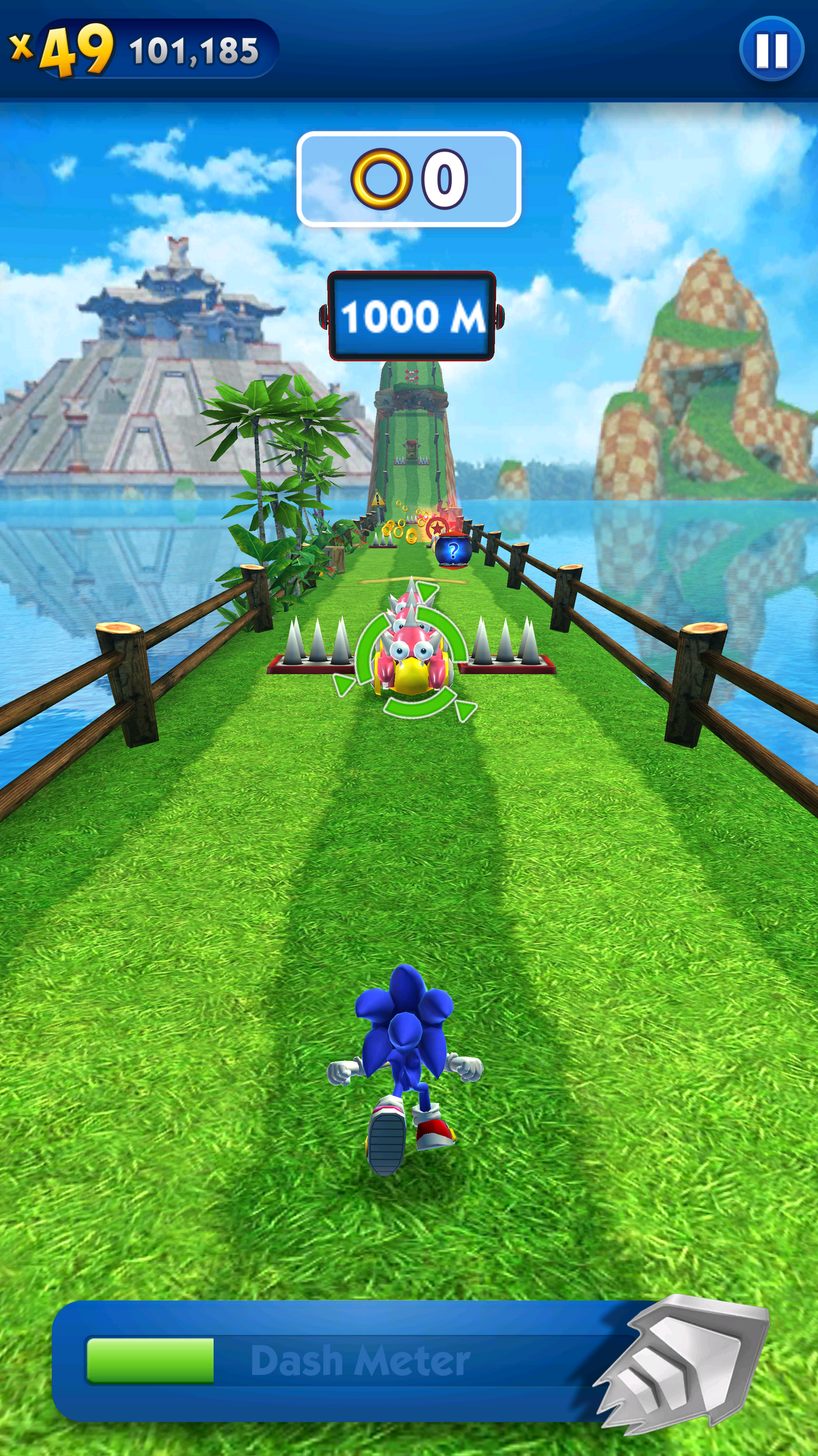 Sonic Dash - (GRATIS ) - Jogando no PC 