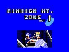 Sonic the Hedgehog 2, Game Gear